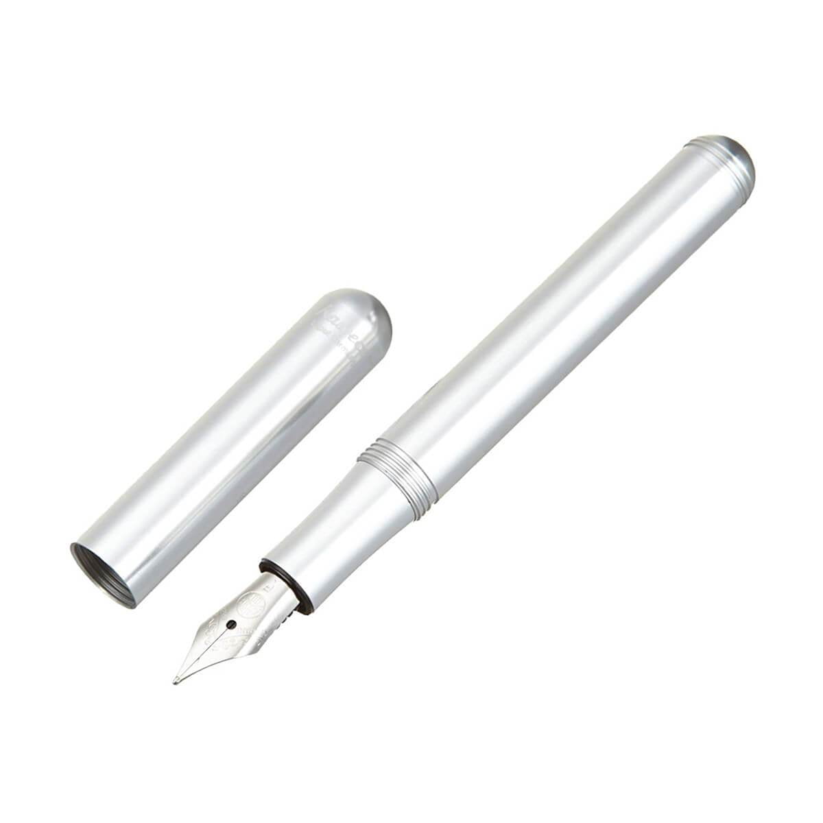 Kaweco 10000150 Liliput Silver Fountain Pen, Broad