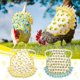 thumbnail image 3 of Paquete de 4 sillines de pollo, delantal para gallinas, patrón de frutas, protector de espalda con correa elástica- dontodent Kuyhfg Sin marca, 3 of 3