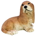 thumbnail image 2 of Design Toscano Brown Basset Puppy Dog Statue, 2 of 7