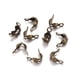 thumbnail image 1 of sweethay Conectores de joyería de 200 Uds., cuentas de crimpado a juego, componentes de conexión Multicolor, extremo de cadena de bolas para Artesanía Bronce antiguo, 1 of 6