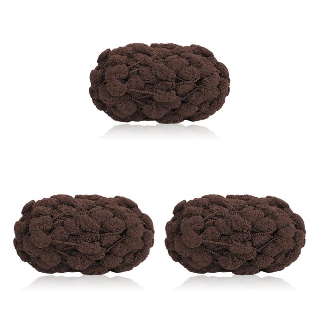 Toystoory Hilo tejido a mano, bufandas de hilo respetuosas con la piel, alfombras de cojín, hilos de tejer, suministros de costura para principiantes, Type1 NO1 Toystoory CBP182190