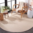 thumbnail image 3 of Safavieh Hampton Guliana Zig-Zag Indoor/Outdoor Area Rug, Natural, 6'5" x 6'5" Round, 3 of 11