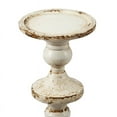 thumbnail image 3 of A&B Home Distressed White Candleholder 5.3" x 5.3" x 16", 3 of 9