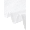 thumbnail image 6 of DARING DIVA Women's Short Sleeve Cotton Blouse Peter Pan Collar Crochet Panel Top XS White, 6 of 6