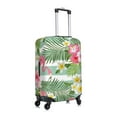 thumbnail image 3 of Fotbe Tropical Flamingo Luggage Cover Protector,Suitcase Protector,Scratch and Dirt Resistant,Fits 18-32 Inch Luggage-Large, 3 of 9