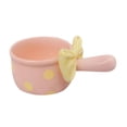 thumbnail image 5 of YWMJZEU 600ml Ceramic Soup Pot with Instant Handle Oven-Baked Rice Bowl for Cereal Chili Pink, 5 of 9