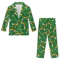 thumbnail image 4 of Xoenoiee Truck Rainbow Shamrock Coin Print Boys Suit Slim Fit 2 Piece Formal Suits for Kids St. Patrick's Day Wedding Dress Tuxedos Blazer Pants Suits Set, 9-10 Years, 4 of 7
