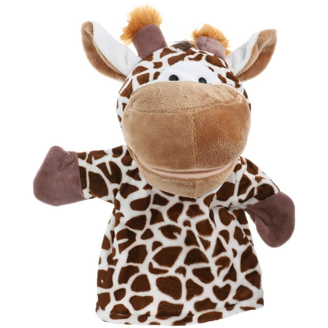 WORGEOUS Marionetas de mano Muñeco de peluche de juguete Animales de dibujos animados Ciervo bebé Marionetas que cuentan historias