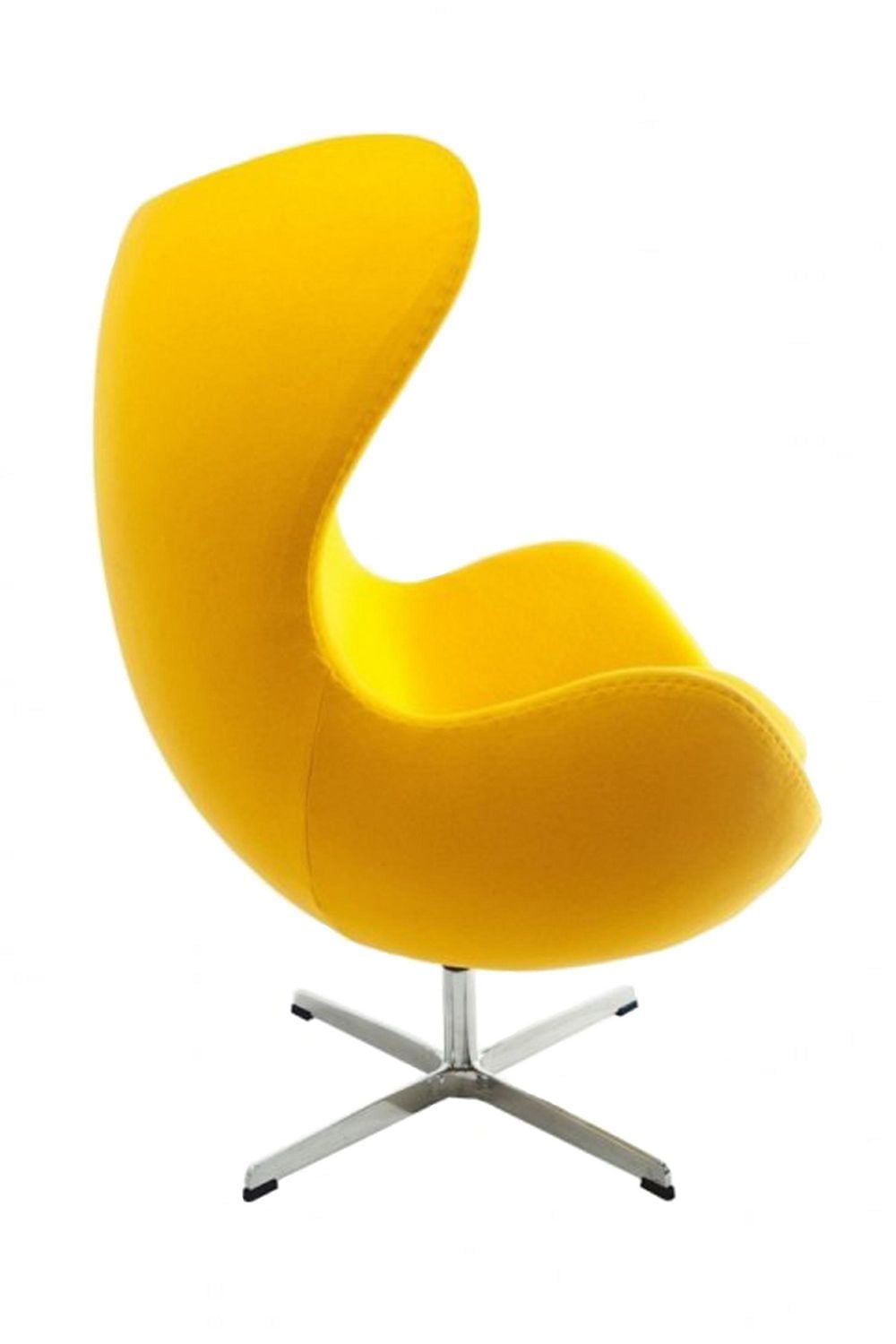 Canadian Egg Lounge Chair Mustard