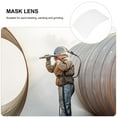 thumbnail image 4 of Transparent Organic Glass Sandblasting Hood Lens for High Efficiency Dust Protection and Clear, 4 of 9