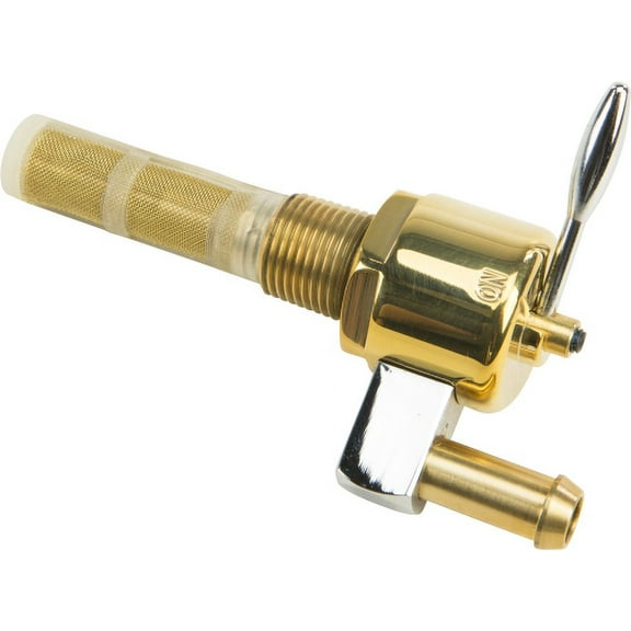 HardDrive Brass Petcock, Round 3/8in. Downward Position