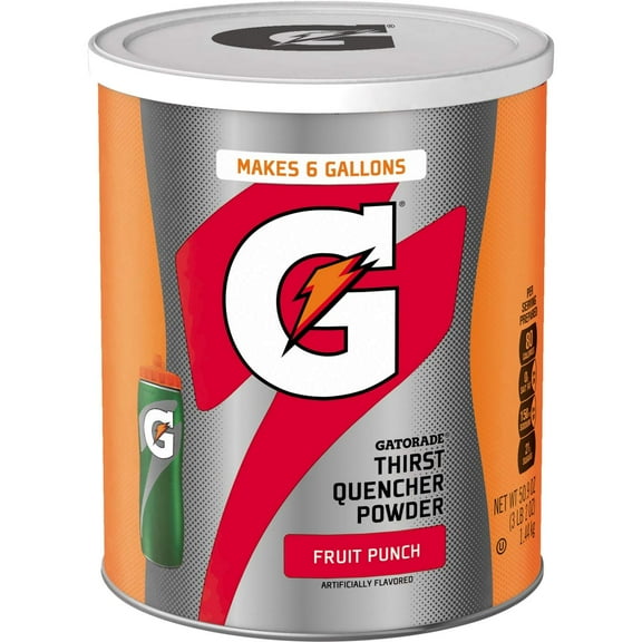 Gatorade G Series Thirst Quencher Powder Fruit Punch Drink Mix - 51 oz
