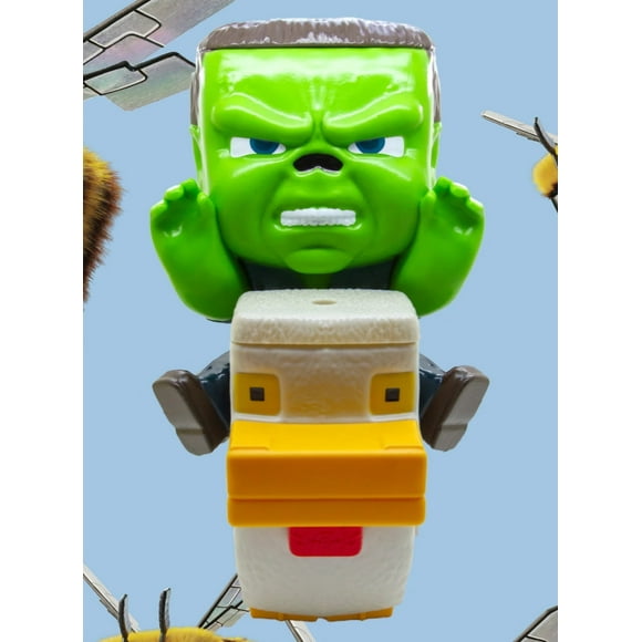 2025 NEW Funny Popcorn Bucket & Bowl Minecraft Movie Chicken Zombie Jockey Popcorn Bucket & Cup Combo | Cinemark Exclusive | Collectible & Functional Gamer Gift