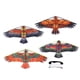 thumbnail image 1 of TQEHS Cometa triangular de 1 m con forma de halcón, cometa de pájaro volador grande para niños, juguetes fáciles de usar, cometas para exteriores N9Z0 para niños, deportes de aves voladoras, 1 of 1