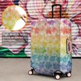 thumbnail image 4 of Pioneer Flower Floral Print Pattern Luggage Cover Fashion Suitcase Cover Baggage Covers Fit 25-28 Inch Luggage (Go Travel), 4 of 5