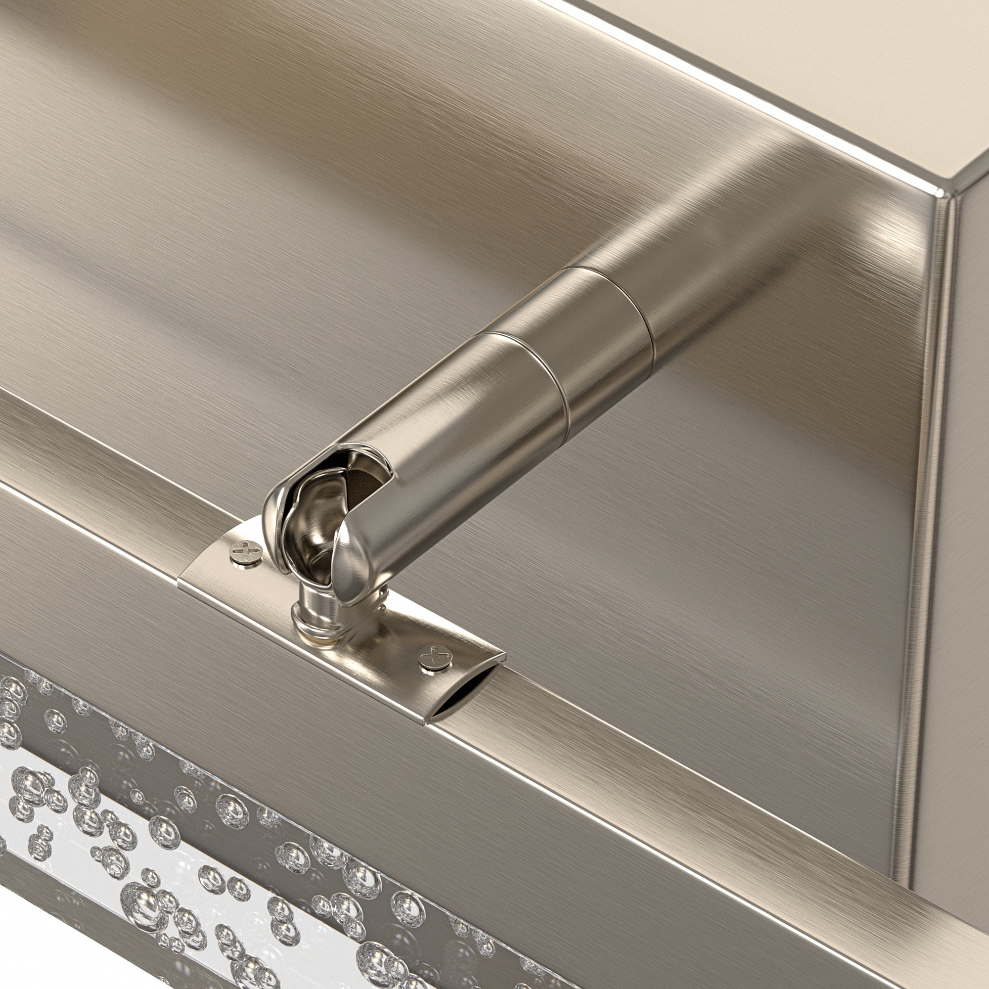 ​YANSUN 48 in LED Vanity Light with Dimmable 3 CCT, Brushed Nickel Finish, Modern Bathroom Mirror Light for Bathroom Vanity Table