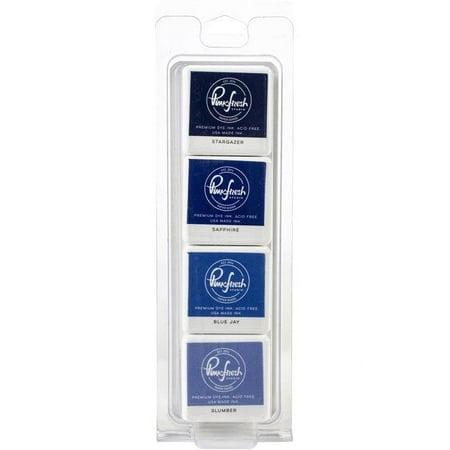 UPC: 0782150202809 | Pinkfresh Studio PFDIC-06 Starry Night Premium Die Ink Pad – Pack of 4