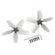 thumbnail image 3 of Hélices De Ventiladores De Ala Palas De Hélices De Aviones Bajo Nivel De Ruido Fuerte Fuerza De Tracción Equilibrio Dinámico Probado Curva Firme Y Suave Radián Para Reemplazo ANGGREK Otros, 3 of 8