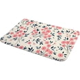 thumbnail image 4 of Bathroom Rugs Door Mat Floor Mat Super Cozy Floral Background Print Bathroom Carpet Decorative Indoor Outdoor 36 x 24 inch Carpet Runner, 4 of 4