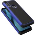 thumbnail image 3 of Moto e (2020) Case, Motorola E (2020) Case with HD Screen Protector,Veeki Dual Layer Heavy-Duty Military-Grade Armor Defender Protective Phone Case Cover for Motorola Moto e (2020) (Black, 3 of 7