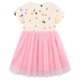 thumbnail image 2 of Vestido FreeLu con apliques de dibujos animados para niñas, algodón, verano, 7T, 2 of 7