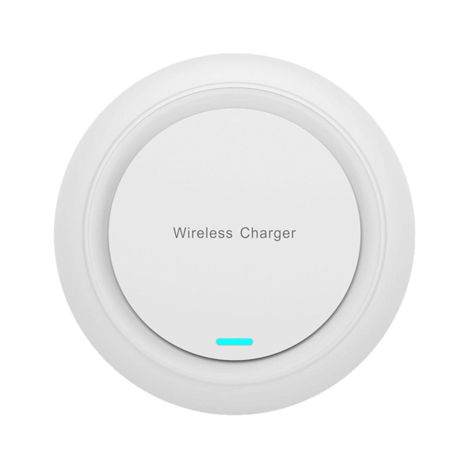 15W Round Wireless Charger Intelligent and Safe for Mobile Devices