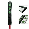 thumbnail image 6 of PU Leather Golf Alignment Rod Cover Case Holder, Golf Embroidery Pattern Headcover Holds at Least 2 Sticks for, 6 of 8