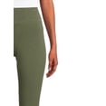 thumbnail image 3 of Time And Tru Women's High Rise Ankle Knit Leggings, 27" Inseam, Available in 2-Pack, 3 of 5