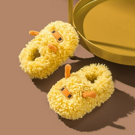 

Qazqa Fashion Autumn And Winter Boys And Girls Slippers Flat Soft Light And Comfortable Warm Cute Cartoon Puppy Robot Shape