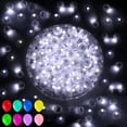 thumbnail image 1 of AVEKI 100pcs Flash White Balloon Light with Loop for Hanging,Mini Ball Lights Led Drinks Lights Mini Round Tiny Light for Paper Lanterns Balloons Vases Birthday Party Event Wedding Decoration A0514, 1 of 7
