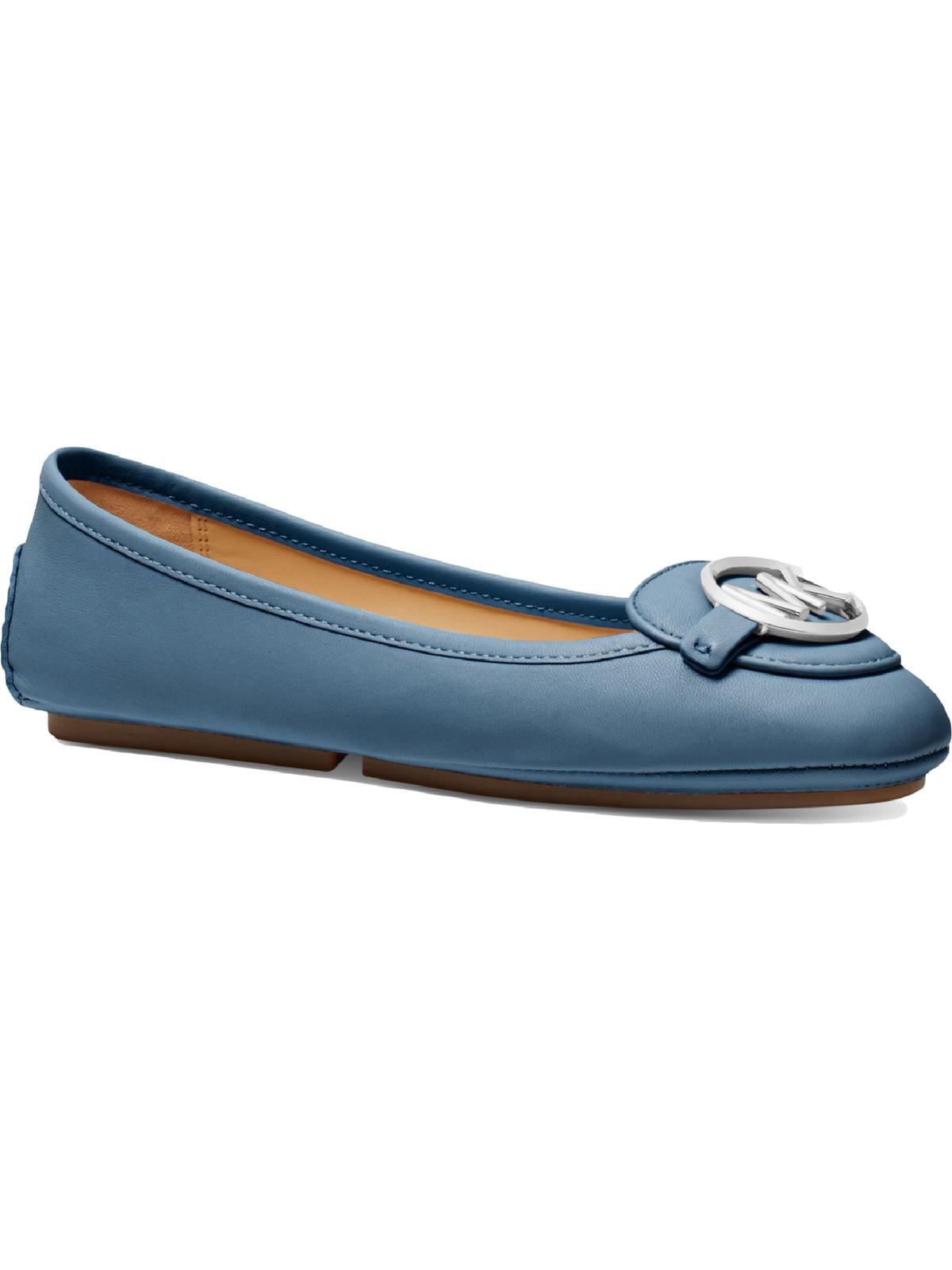 Buy MICHAEL Michael Kors Womens Lillie Leather Moccasins Blue 10 Medium B,M  Online at Lowest Price in Ubuy Nepal. 228370318