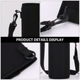 thumbnail image 2 of Bottle Bag Portable Water Hiking Travel 1000 ML Insulation Neoprene Bottles Holder Tumbler Carrier with Strap 20 Liter, 2 of 6