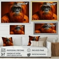 thumbnail image 4 of Designart "Orangutan Wearing A Fashionable Suit" Orangutan Floater Framed Wall Decor, 4 of 5