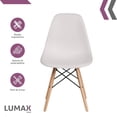 thumbnail image 2 of Set 4 Silla Tipo Eames De Comedor Modernas blanco, 2 of 7