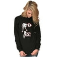thumbnail image 3 of Betty Boop Cartoon Love Thoughts Women Plus Size Long Sleeve Tee Brisco Brands 2X, 3 of 5