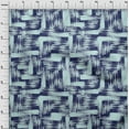 thumbnail image 4 of oneOone Cotton Cambric Medium Blue Fabric Abstract Sewing Material Print Fabric By The Yard 42 Inch Wide, 4 of 6