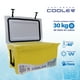 thumbnail image 4 of Caribbean Cooler Hielera Grande Alto Rendimiento conserva el Hielo hasta 5 días Color Amarillo y Blanco Capacidad de 43 Litros, 4 of 5