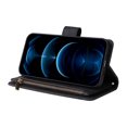 thumbnail image 4 of Funda con cremallera cierre magnético funda tipo cartera para teléfono tarjetero soporte integrado piel sintética interior de TPU a prueba de golpes para negocios ANGGREK Otros, 4 of 8
