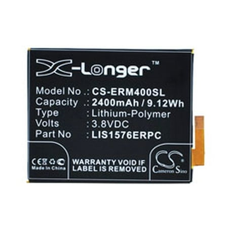 Replacement for CS-ERM400SL CS-ERM400SL SONY ERICSSON MOBILE, SMARTPHONE BATTERY BLACK replacement