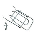 thumbnail image 4 of DYNWAVECA Bike Rear Rack Bike Cargo Carrier for Back of Bikes, Riding Equipment, Steel Solid Frame Rear Carrier Bikes Luggage Rack, 16 inch, 4 of 10