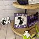 thumbnail image 4 of Cartel De Halloween Decoración De Mesa De Madera Decoración De Bandeja Escalonada De Estilo Rústico Adorno De Murciélago Independiente Con Rayas De Halloween Bandeja Escalonada, 4 of 8