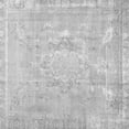 thumbnail image 1 of Ahgly Company Indoor Square Abstract Gray Contemporary Area Rugs, 5' Square, 1 of 1