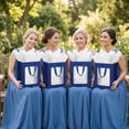 thumbnail image 6 of 36-Pack Kraft Gift Bags with Tissue Paper – 10 x 7 x 5 Inch Large Paper Gift Bags with Clear Window and Handles for Graduation, Wedding, Baby Shower, Birthday Party Favors, Blue, 6 of 8
