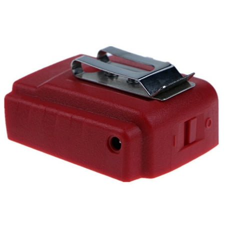 

Suitable for Lithium Battery Belt Clip Adapter USB Port Battery Charger Converter Portable Accessories