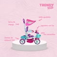 thumbnail image 3 of Triciclo Elefante Rosa Trendy Kids Con Toldo, 3 of 7