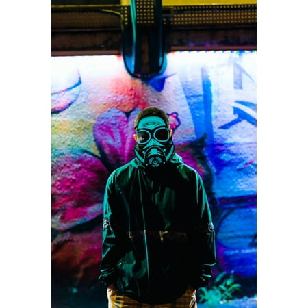 BEATSYNC Sound Responsive Lighted Gas Mask