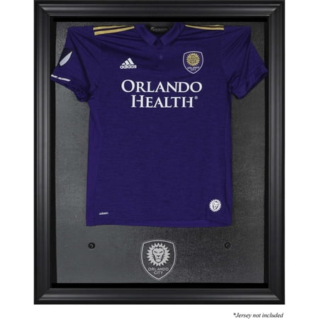 - Orlando City SC Black Framed Team Logo Jersey Display Case