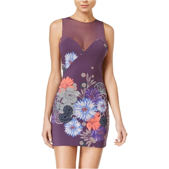 Free People Womens Ikebana Illusion Bodycon Dress