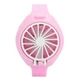 thumbnail image 2 of Ventilador de mano USB con forma de reloj, pequeño, portátil, universal, de verano, con batería incorporada y carga (rosa), 2 of 5