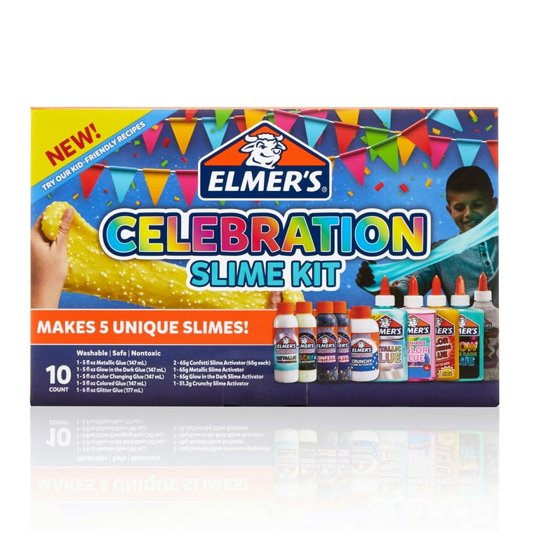 Elmer's All Star Slime Kit Review! 